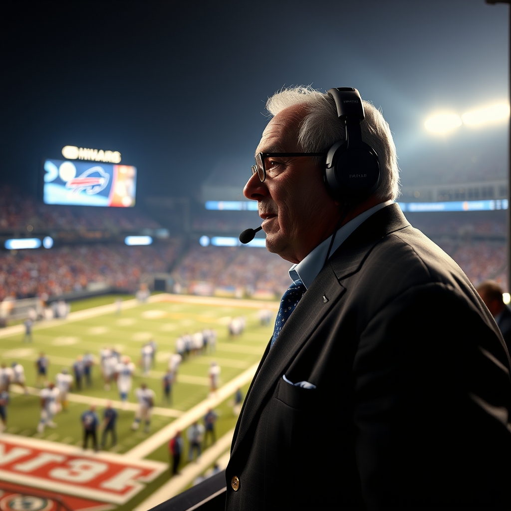Al Michaels, 81, Refuses Retirement Tour, Ready for Bills-Lions TNF