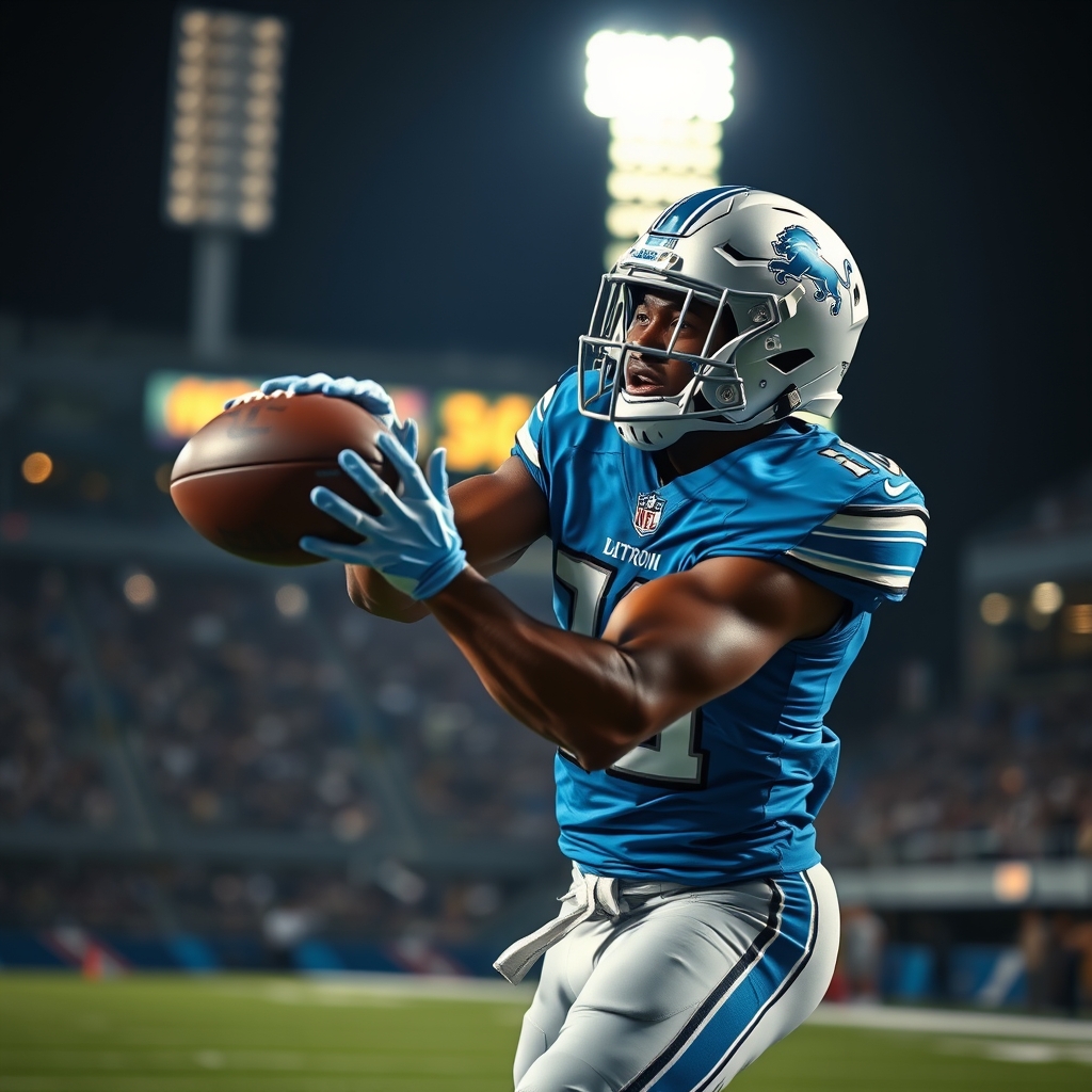 Amon-Ra St. Brown Finds End Zone in Week 3 as Lions Edge Jets