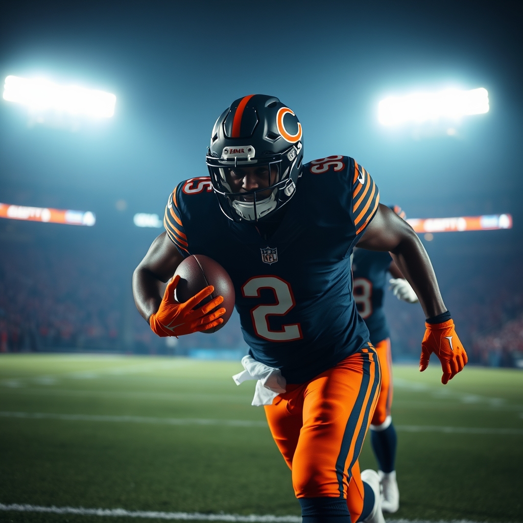 Bears' Ground Game Dominates Panthers as Caleb Williams, D'Andre Swift Shine