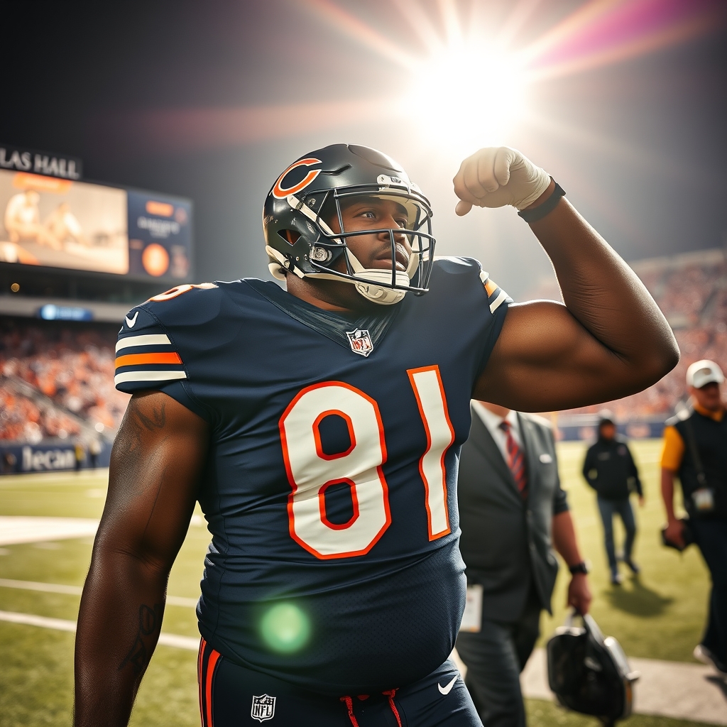 Bears Camp: Darnell Wright Injury Casts Shadow Over Final Open Practice