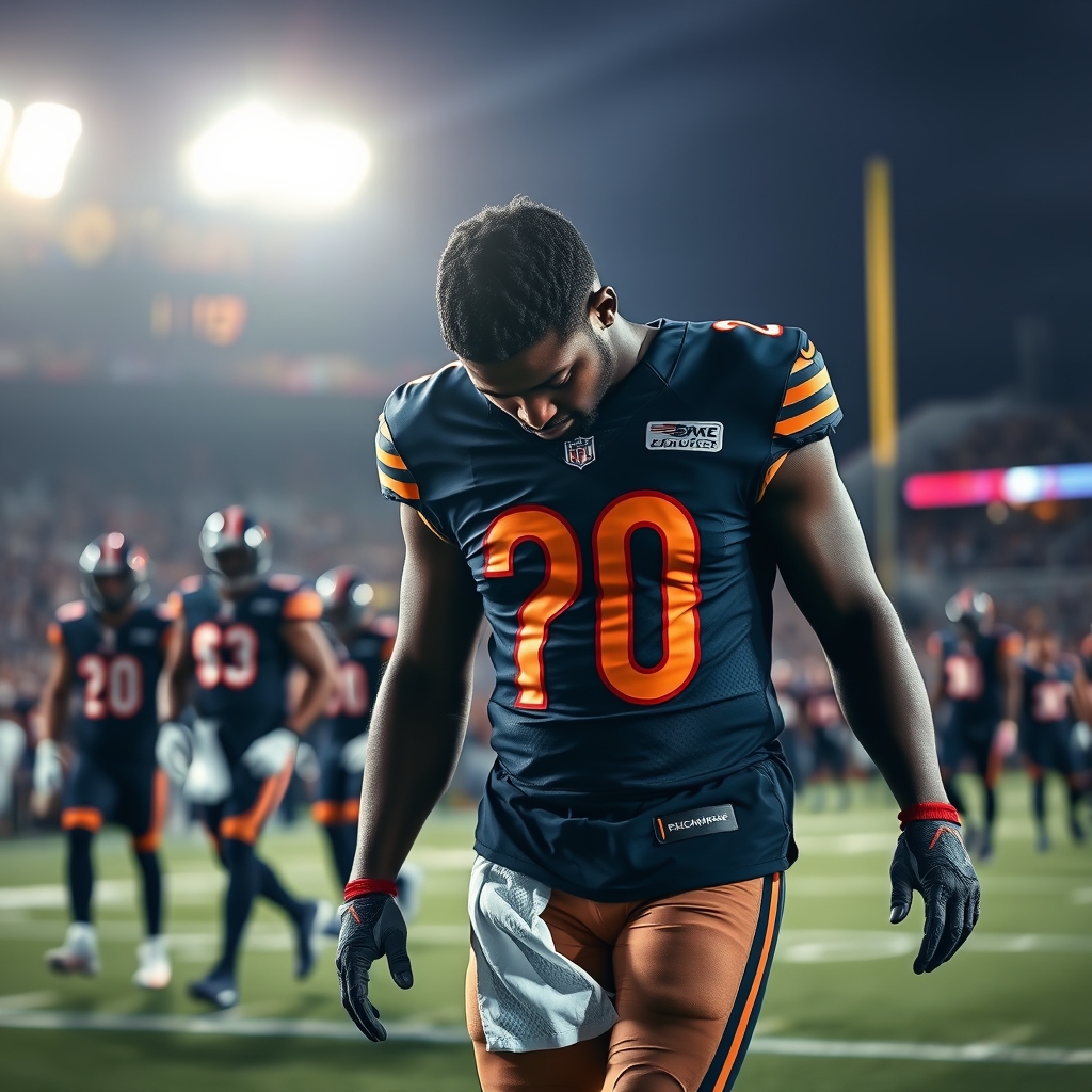 Bears' Rome Odunze, D'Andre Swift Exit Practice Early: Week 1 Status in Question