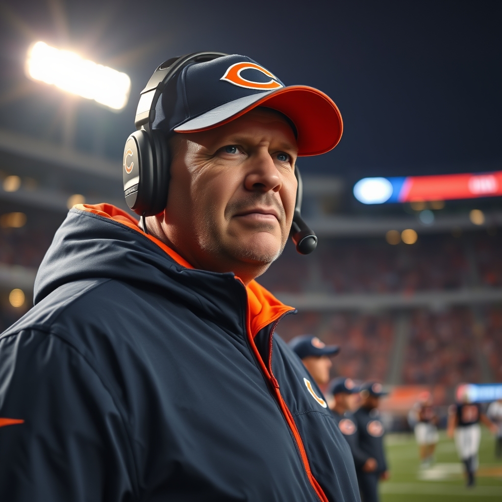 Ben Johnson Braces for Brian Flores' Blitz Chaos as Bears Host Vikings