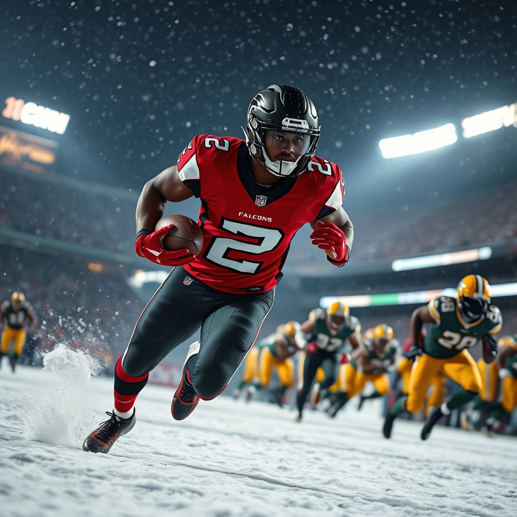 Falcons' Bijan Robinson and Drake London Historic Night vs Packers article cover