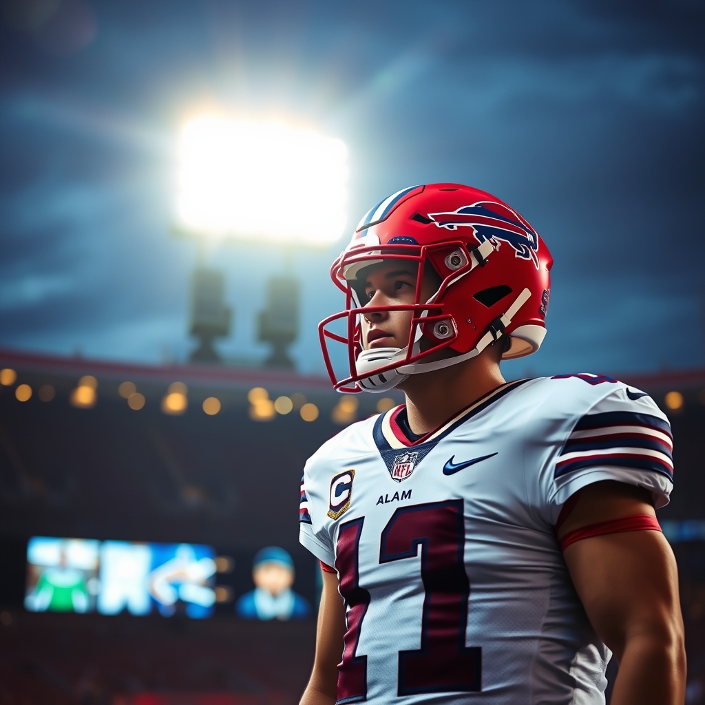 Bills Unveil Red Helmets for Christmas Day Showdown vs. Broncos