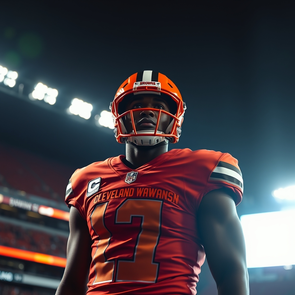 Browns Fans Protest Deshaun Watson with Signs on Jim Brown Statue