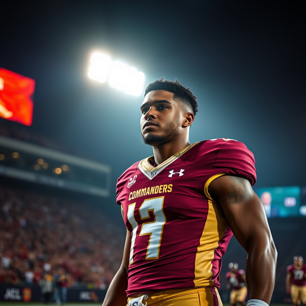 Commanders to Debut New Primary Logo in 2027, Jayden Daniels Out Sunday
