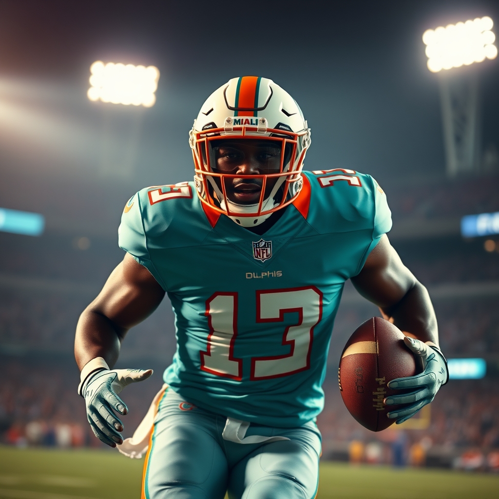 Dolphins Sign RB Carlos Washington, Elevate Mazi Smith for Vikings Clash