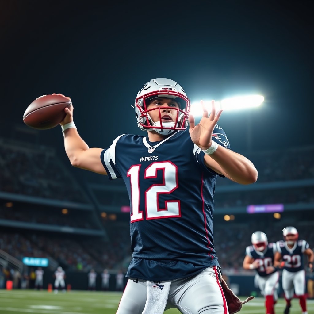 Drake Maye's Excitement for Patriots' New-Look Receiving Corps Is Contagious article cover