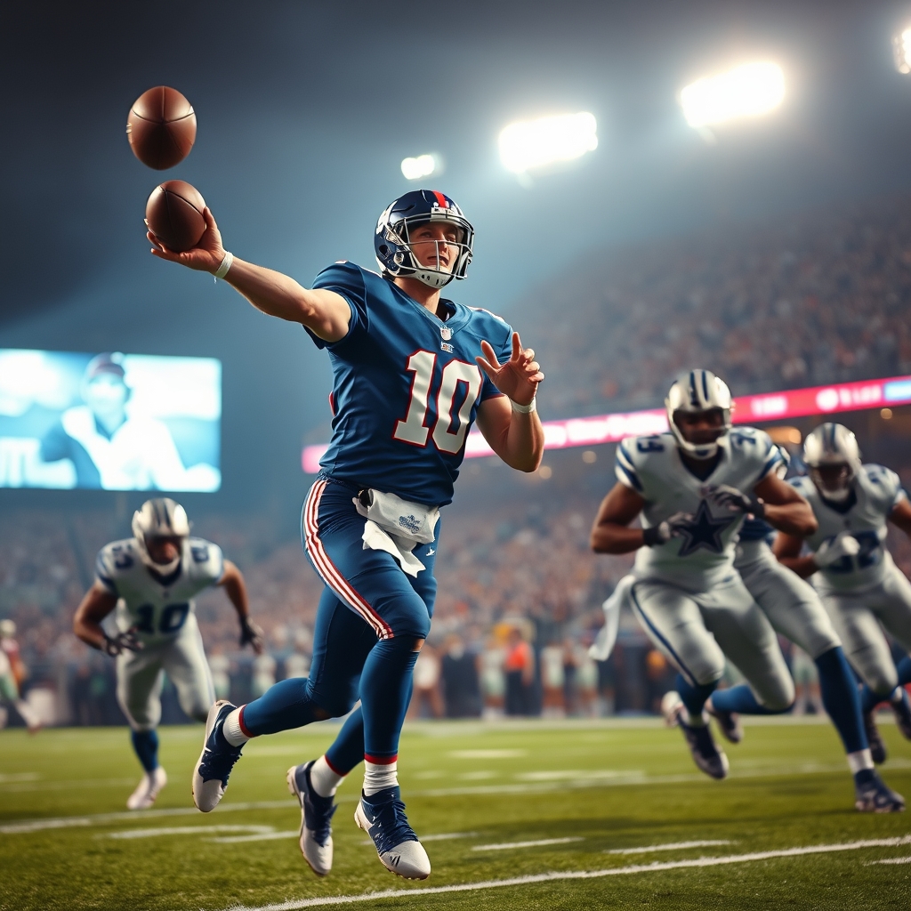 Giants vs. Cowboys Week 1: Jaxson Dart Shines, Defense Stuns Dallas in Thrilling Opener article cover