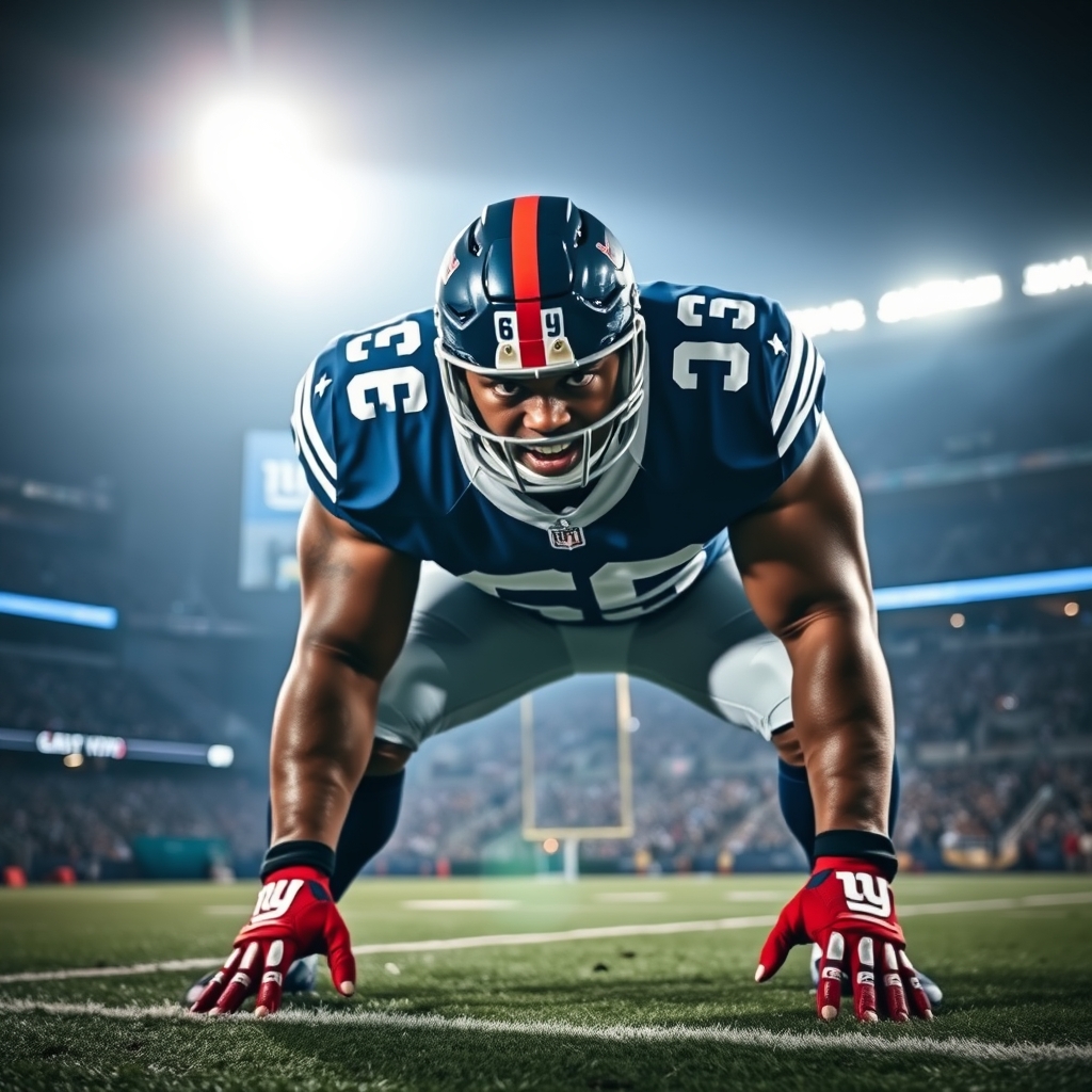 Giants' Defensive Line Concerns Overshadowed by Optimism as 2026 Season Approaches article cover