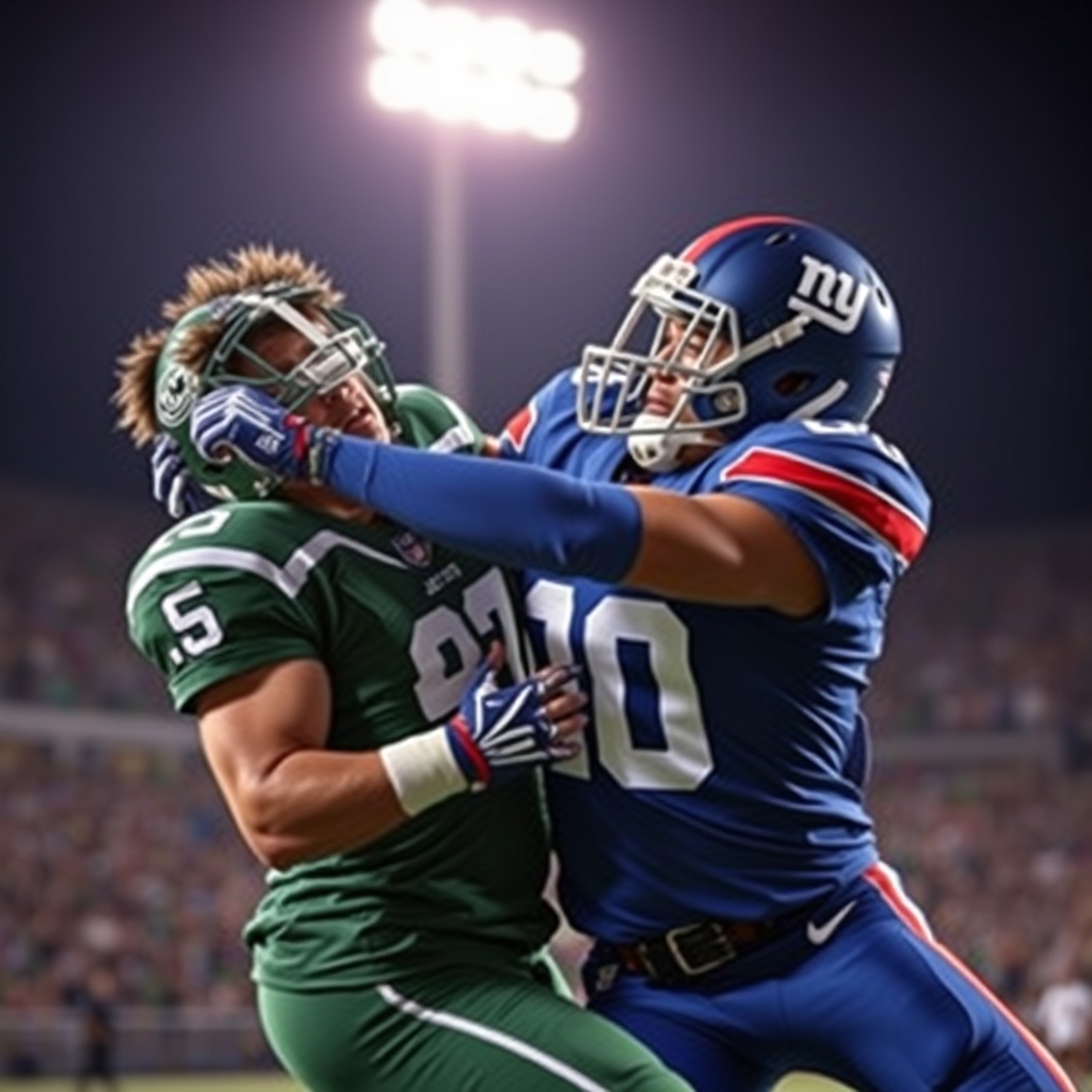 Family Feud: Giants Rookie Francis Mauigoa Flattens Brother Kiko in Preseason Showdown article cover