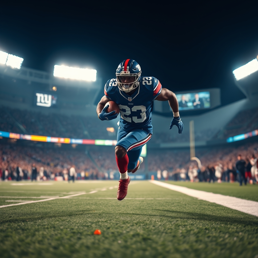 Injured Giants Jaxson Dart, Brian Burns Go Wild Over Deonte Banks Pick-6