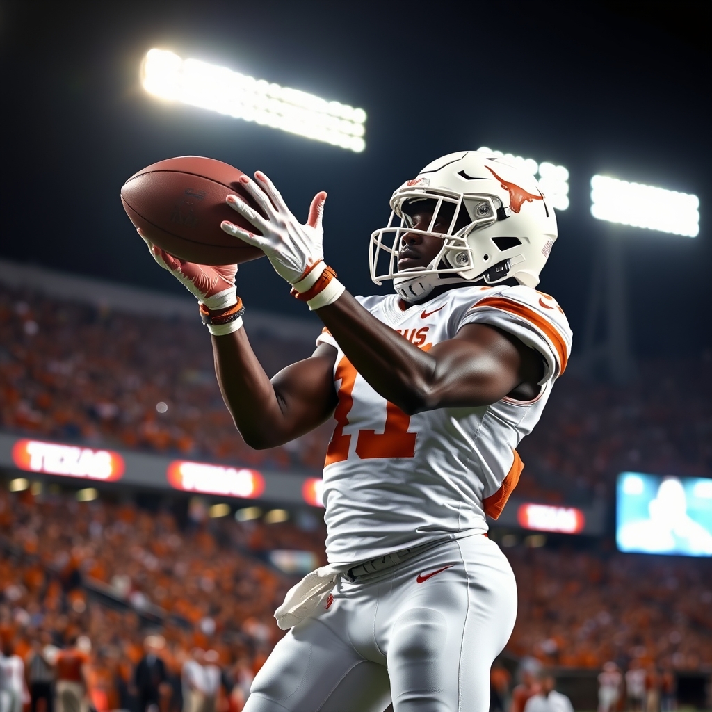 Jermaine Bishop's 10 Personnel Package Adds New Dimension to Texas Offense