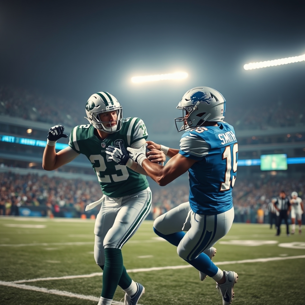 Jets' Last-Play Blunder: How Chuck Clark's Strip Sack Sealed Lions' Win article cover