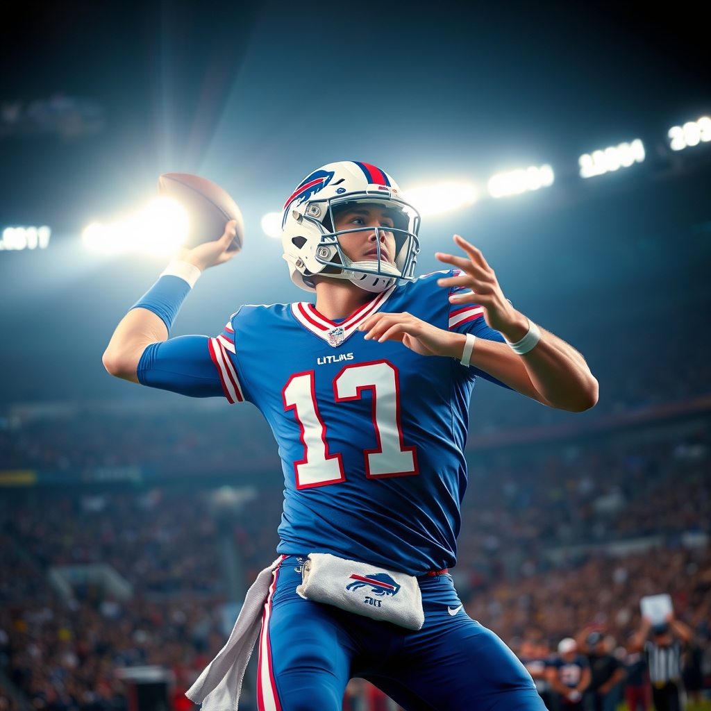 Josh Allen's 5 TDs Power Bills Past Lions in Highmark Stadium Debut article cover