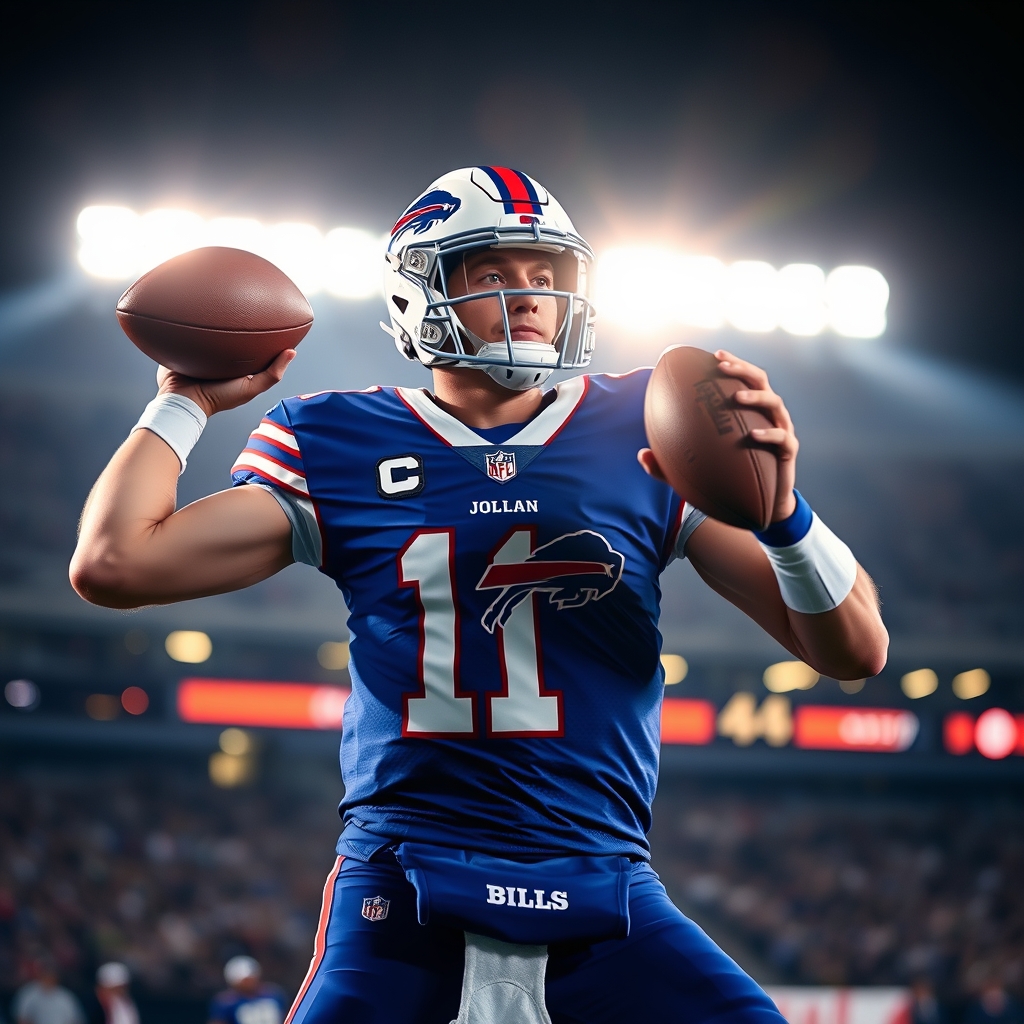 Josh Allen's 5-TD Masterclass Powers Bills Past Lions in Highmark Debut