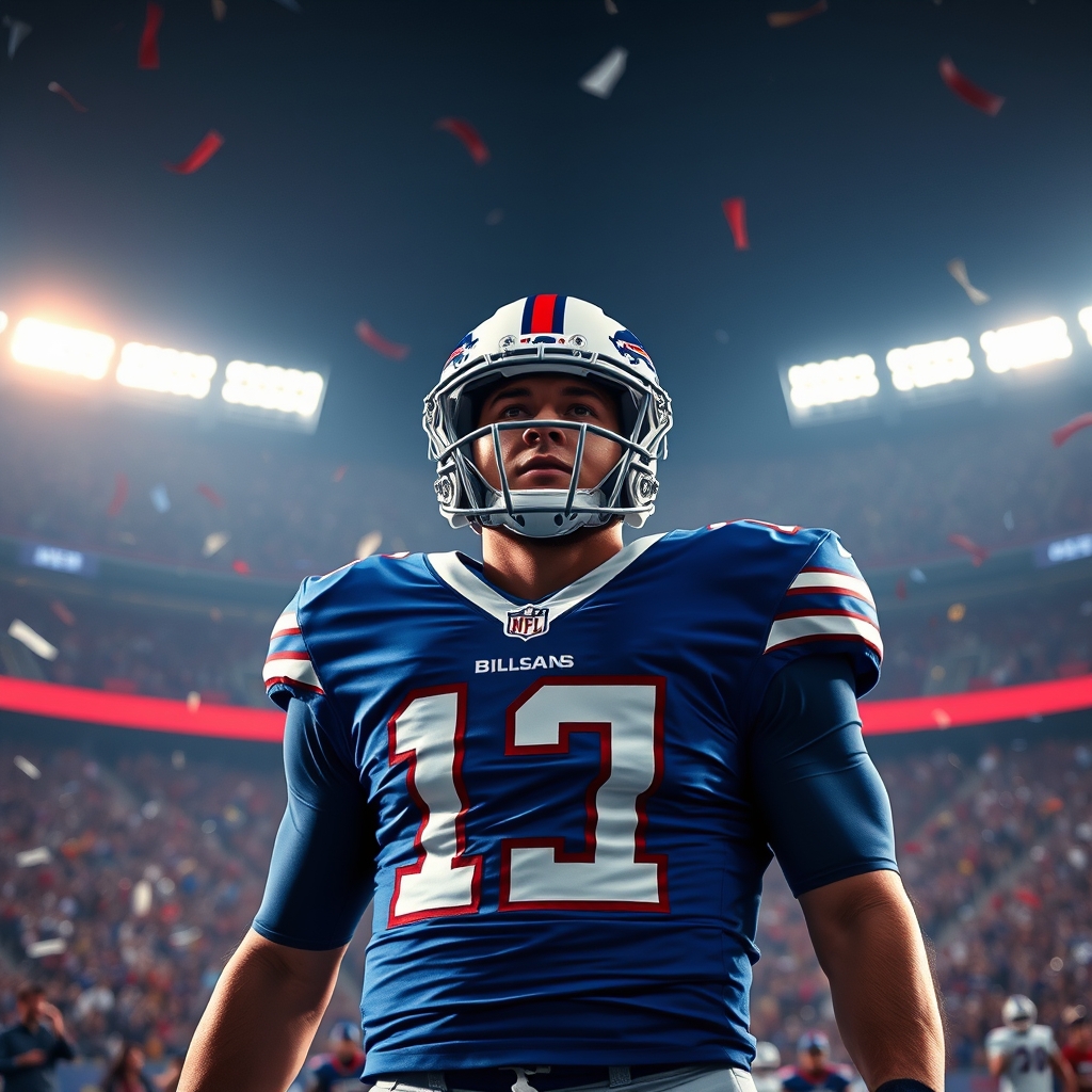 Josh Allen's 5 TDs Power Bills Past Lions in Highmark Stadium Debut