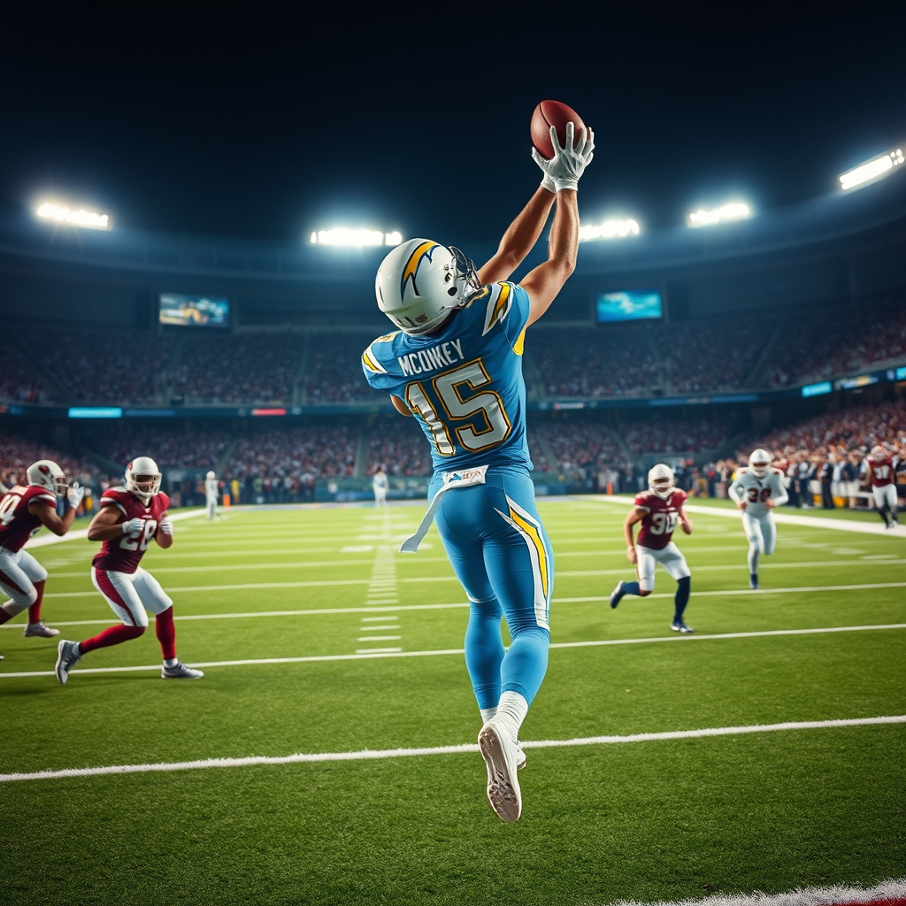 Ladd McConkey Rib Injury Clouds Chargers' Week 2 Plans vs. Raiders article cover