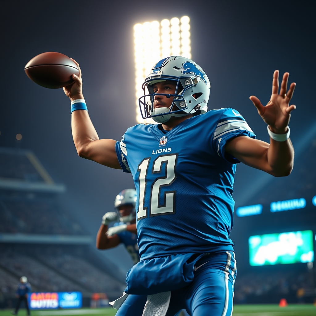 Lions Roar Back: Detroit's Second-Half Surge Cuts Bills' Lead to 27-17