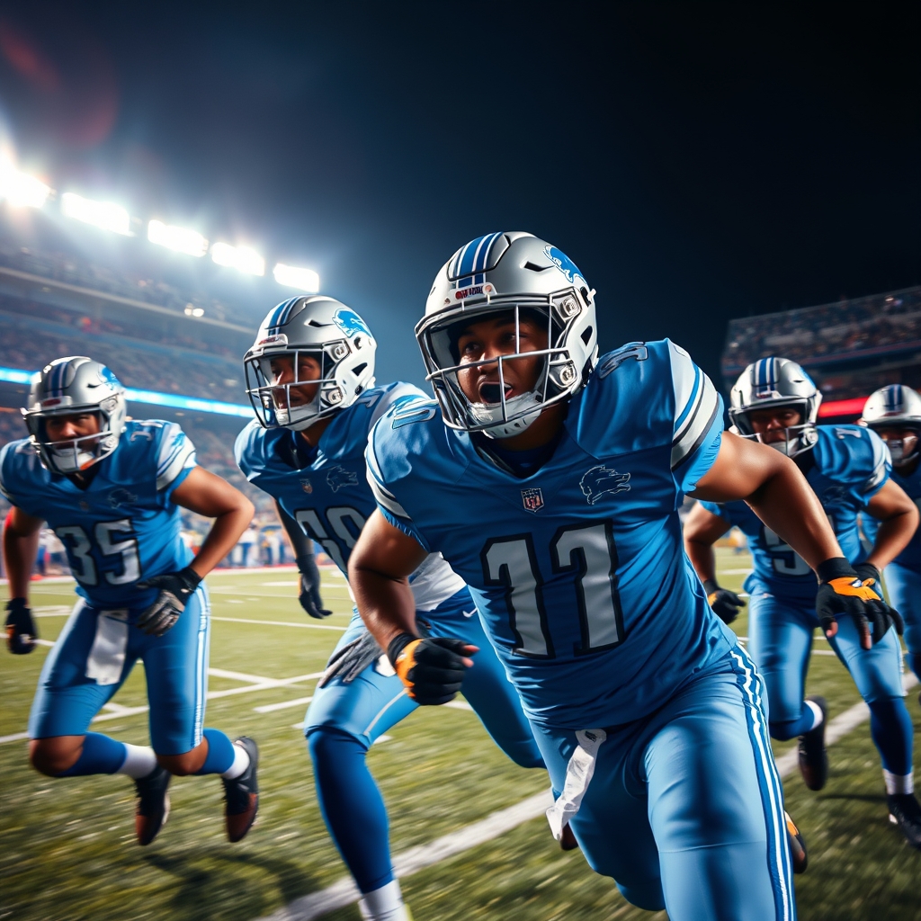 Lions' Final Roster Battles: 16 Players Fighting for a Spot in Preseason Finale