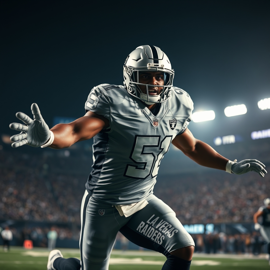 Malcolm Koonce Erupts as Raiders Edge Saints: Inside the Fourth-Quarter Takeover