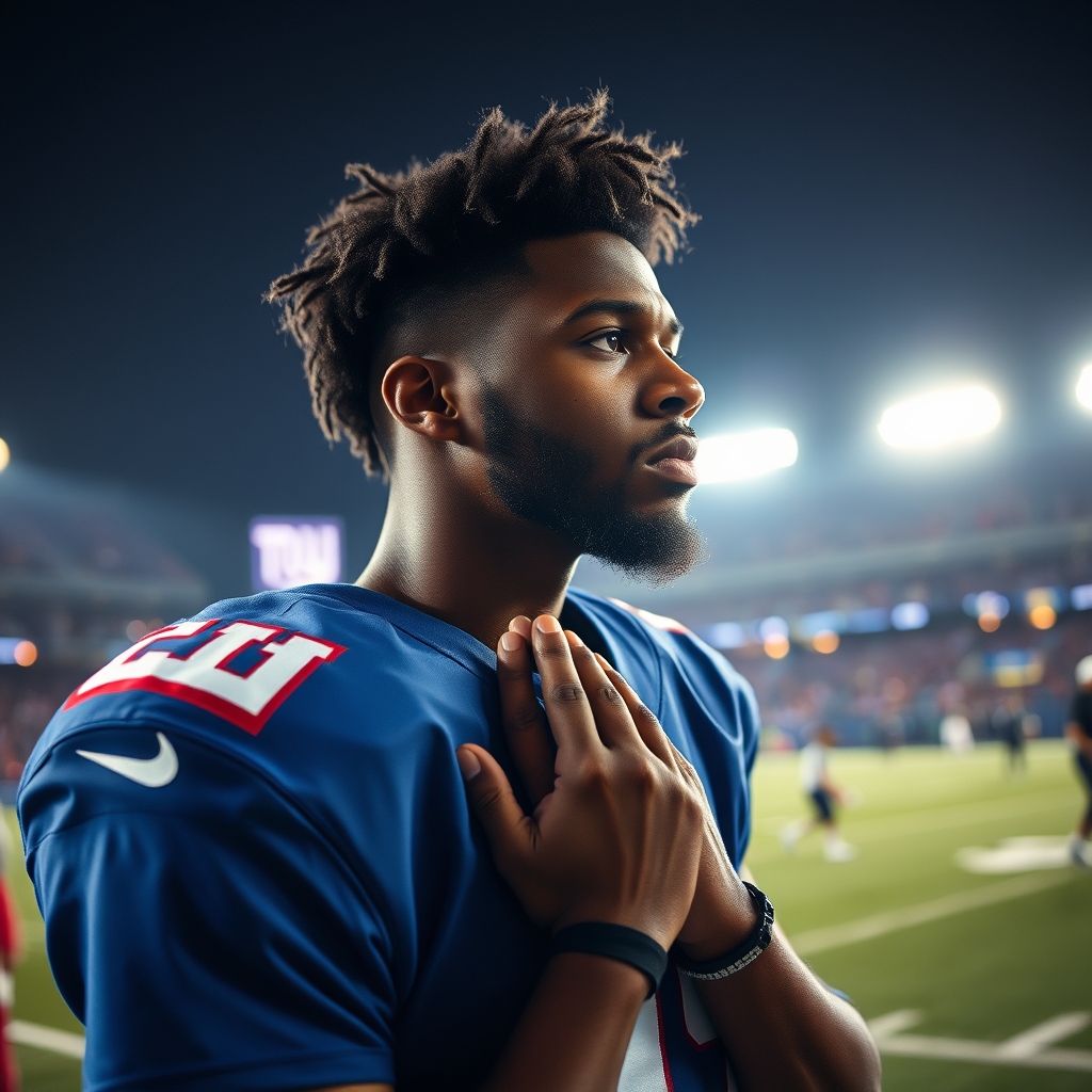 Odell Beckham Jr. Reacts to Jaxson Dart's Season-Threatening Knee Injury article cover
