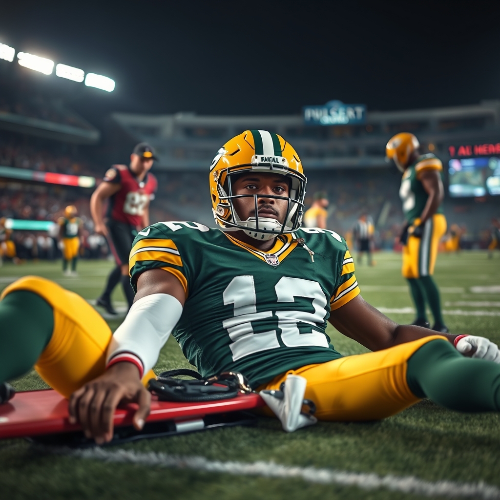 Packers' Jayden Reed Hospitalized Overnight After Scary Neck Injury vs. Jets