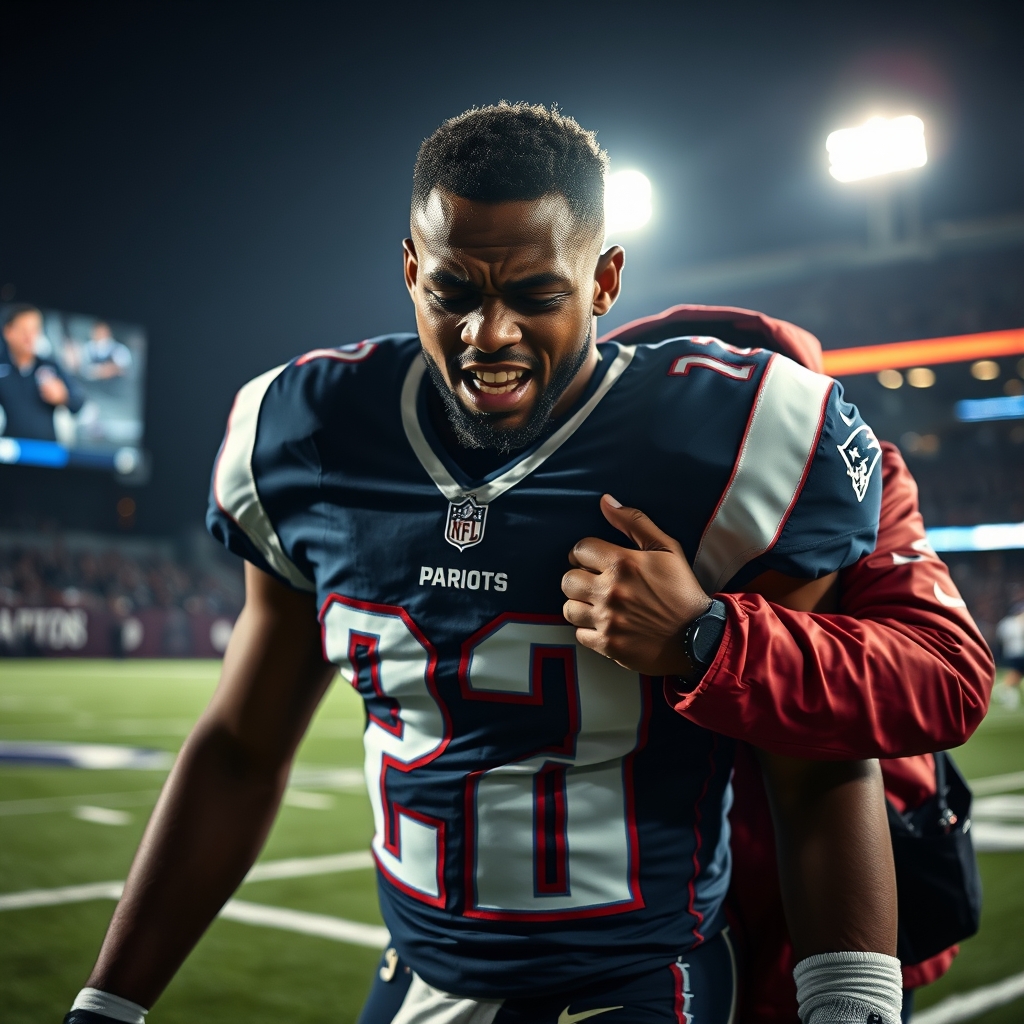 Patriots' A.J. Brown Facing Multi-Week Absence with High-Ankle Sprain article cover