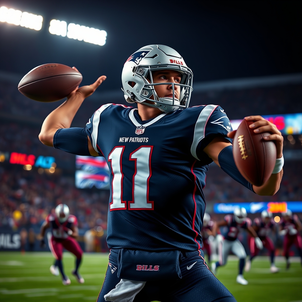 Patriots Stun Bills in Buffalo: Drake Maye Outduels Josh Allen in 29-26 Thriller article cover