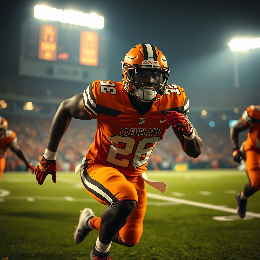 Browns Surge Ahead: Judkins' TD Caps Explosive Drive vs. Steelers