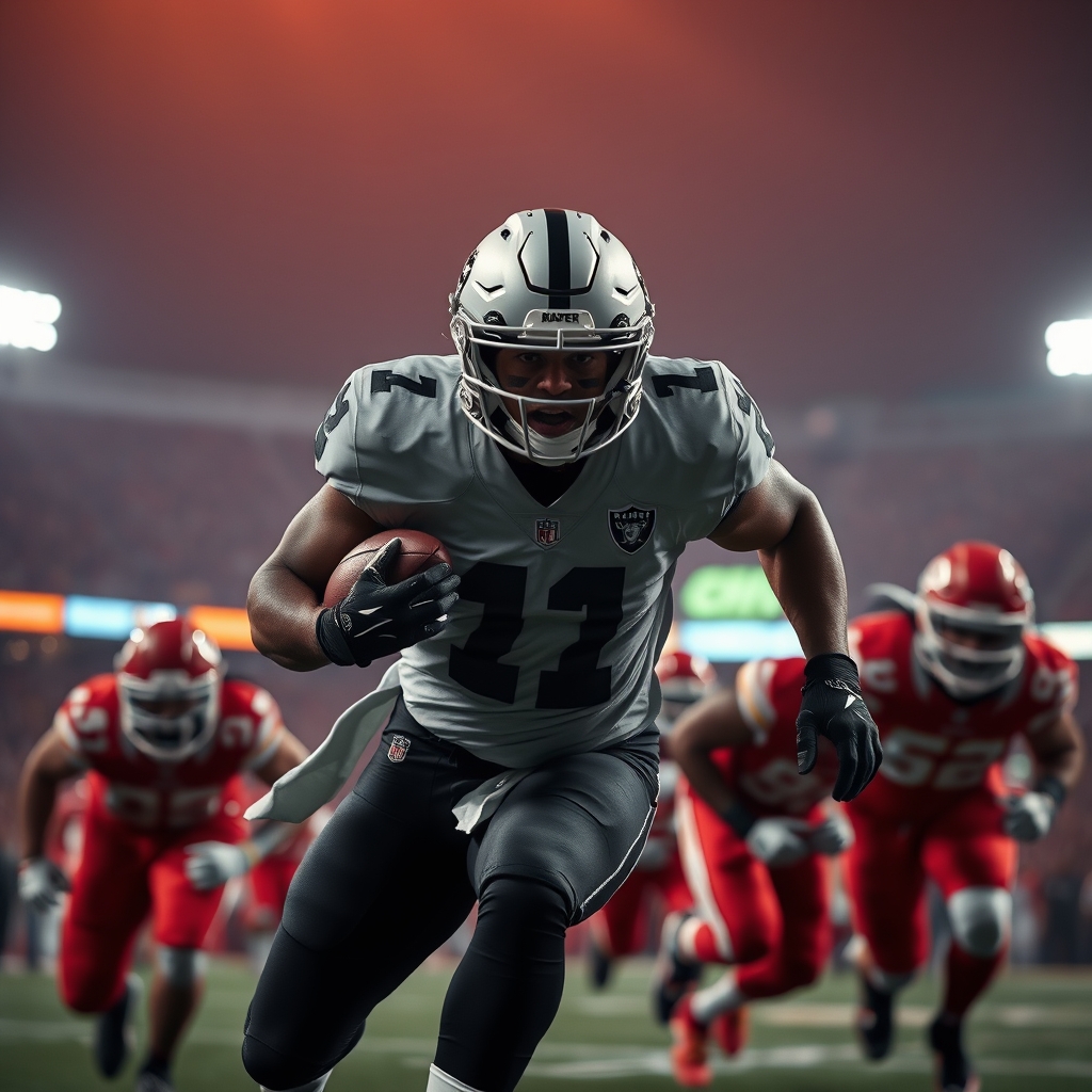 Raiders' Rushing Attack Faces Critical Test vs. Undefeated Chiefs