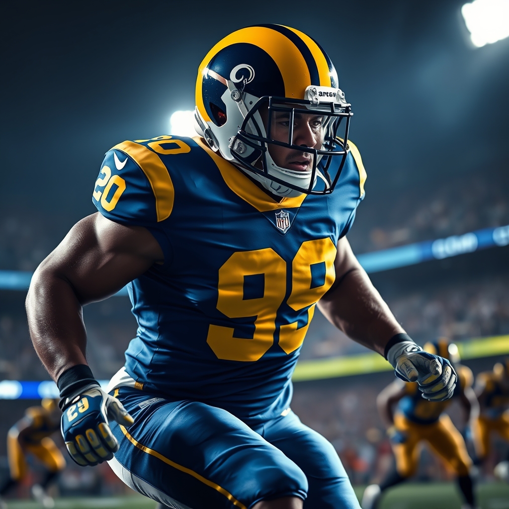 Rams Hope Aaron Donald Returns for Week 5 Monday Night Clash vs. Bills