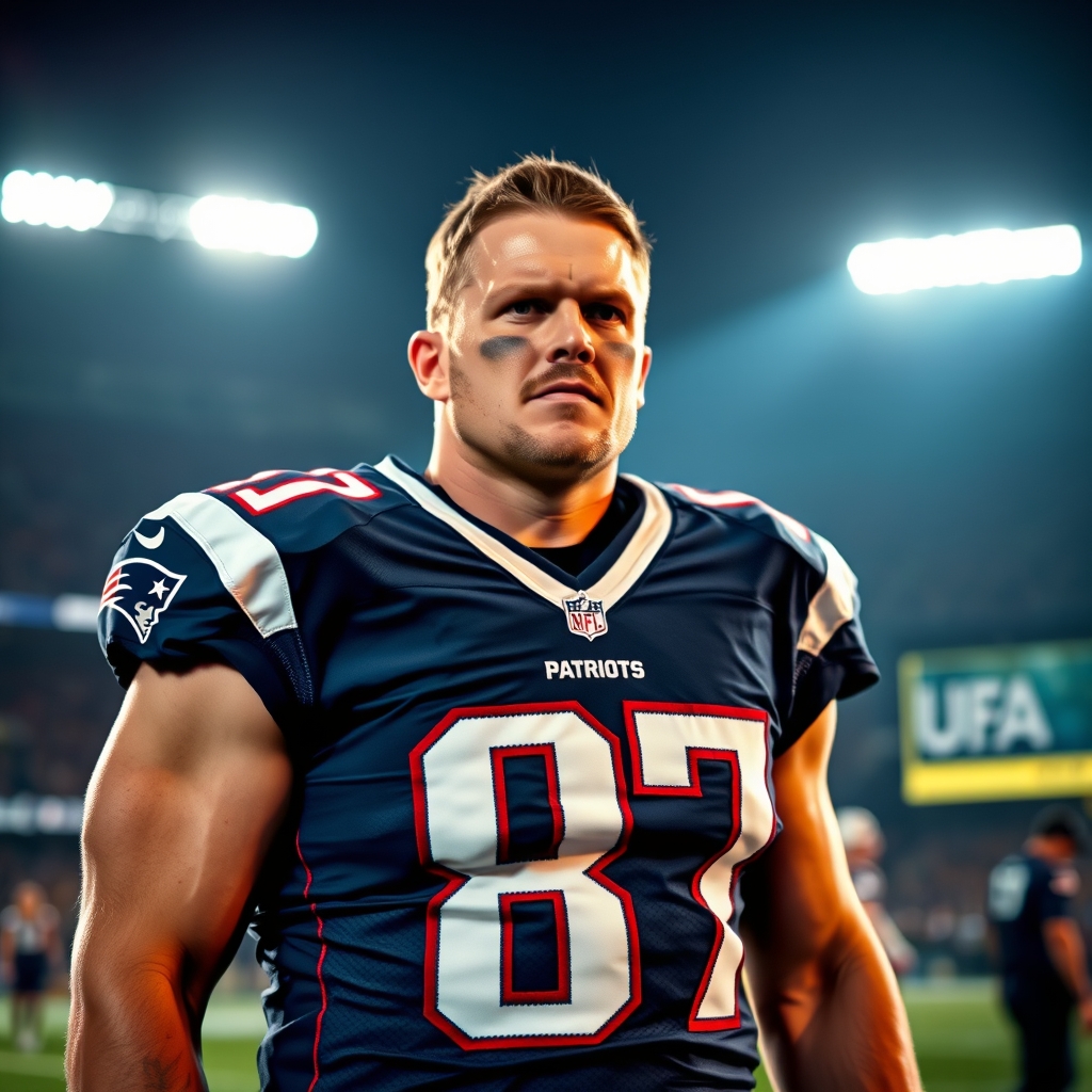 Gronk Weighs In: Rob Gronkowski Unbothered by Romeo Doubs Wearing No. 87, But Patriots Legacy Debate Rages