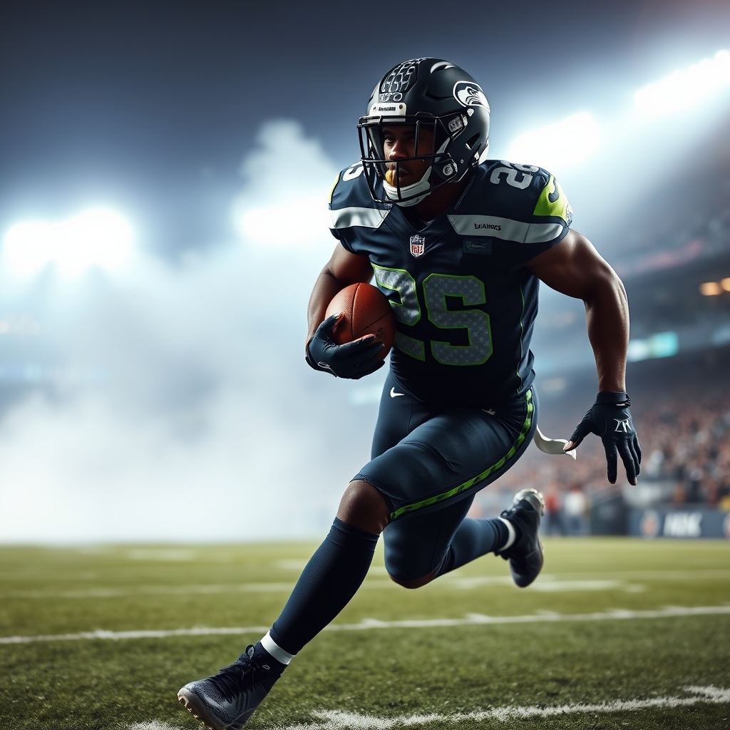 Seahawks RB Depth Chart: Price, Charbonnet Out; Emanuel Wilson Steps Up