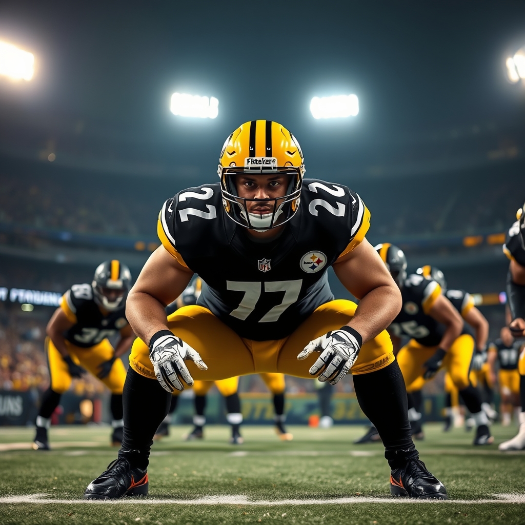 Steelers' Offensive Line: NFL's Best Bargain or Risky Bet? article cover