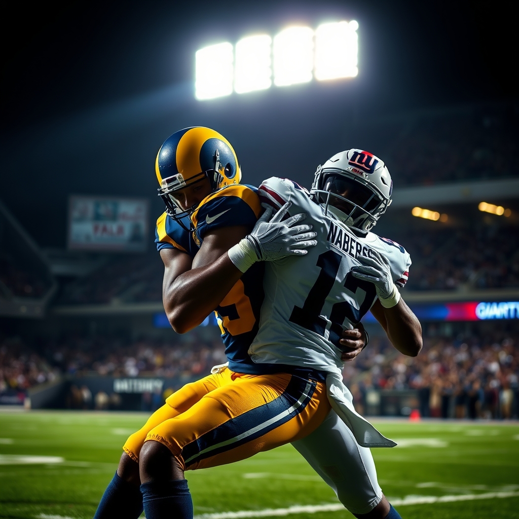 Trent McDuffie Shuts Down Malik Nabers as Rams Roll Giants on MNF