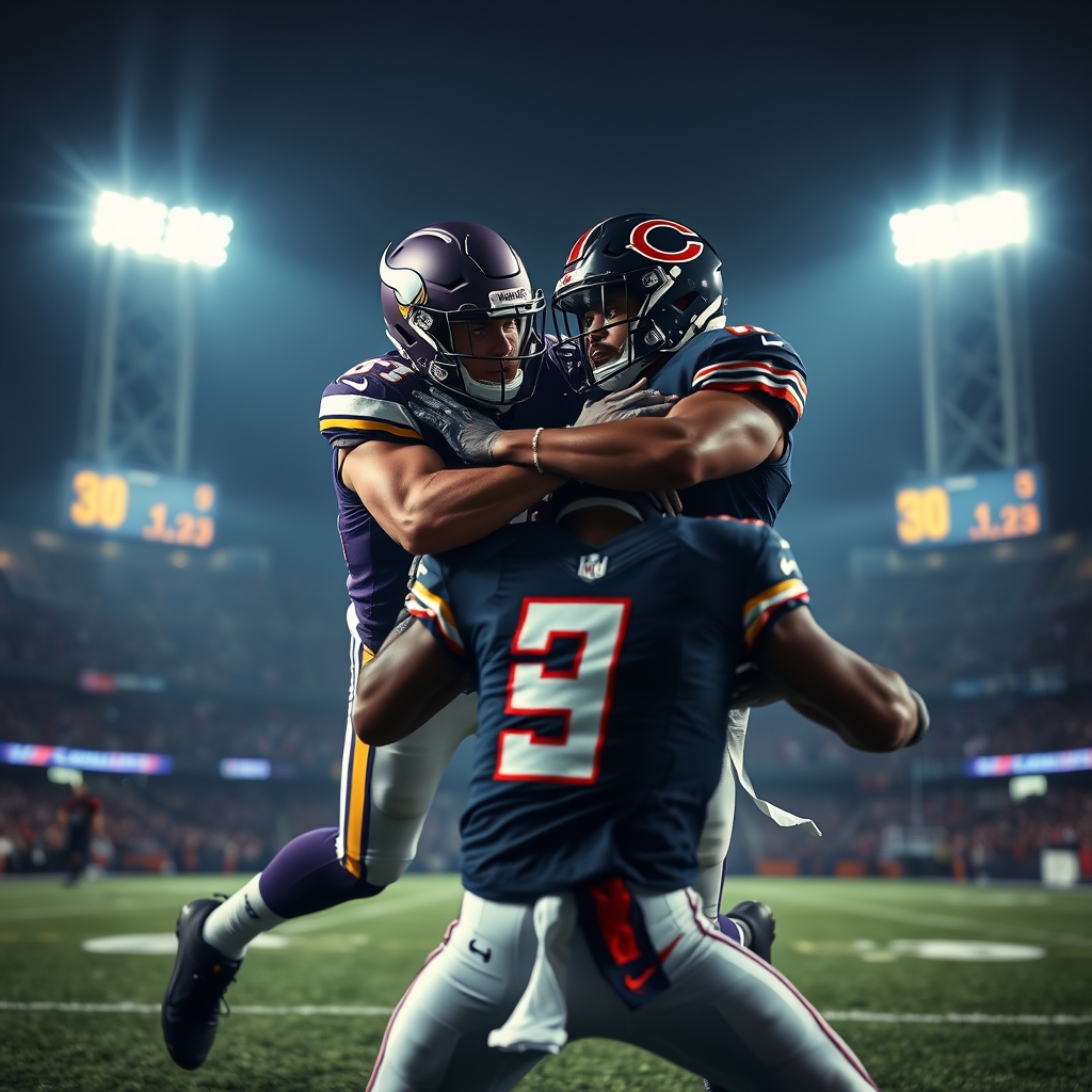 Vikings Edge Bears 9-3: Andrew Van Ginkel, Dallas Turner Lead Defensive Masterclass