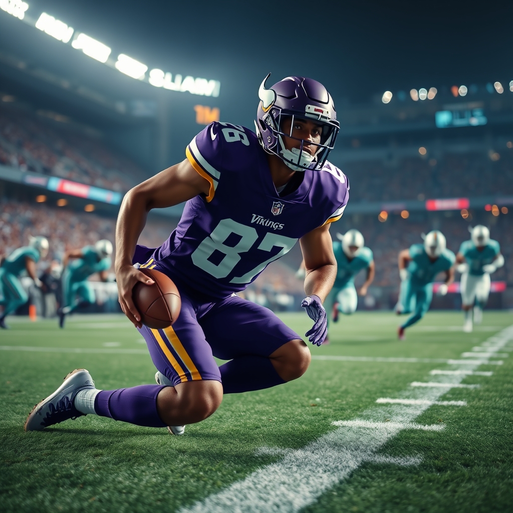 Vikings' Hockenson Slide Ignites Debate as Minnesota Stays Undefeated