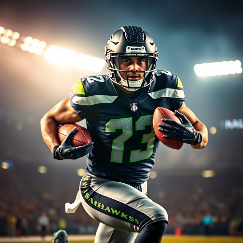 Zach Charbonnet Returns to Seahawks Practice After Knee Surgery