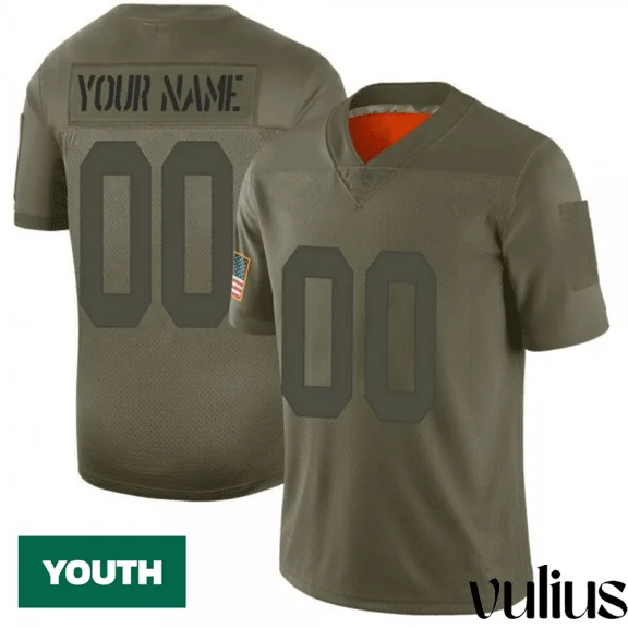 49ers Custom Jersey, Camo Youth's, 2019 Salute to Service Jersey -