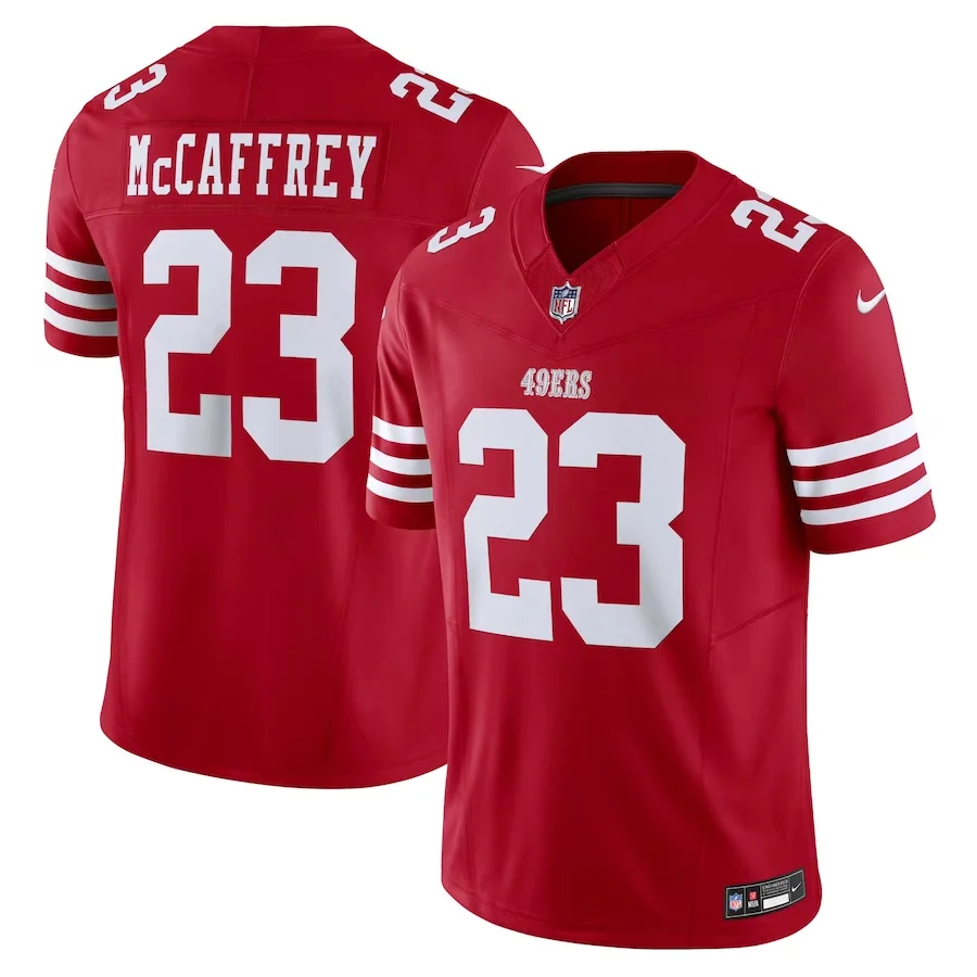 Christian Mccaffrey Jersey, Scarlet Men's, Vapor F.U.S.E. Limited Jersey -