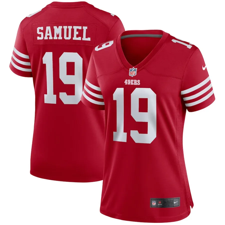 Deebo Samuel Jersey, Scarlet Woman's, Player Game Jersey -