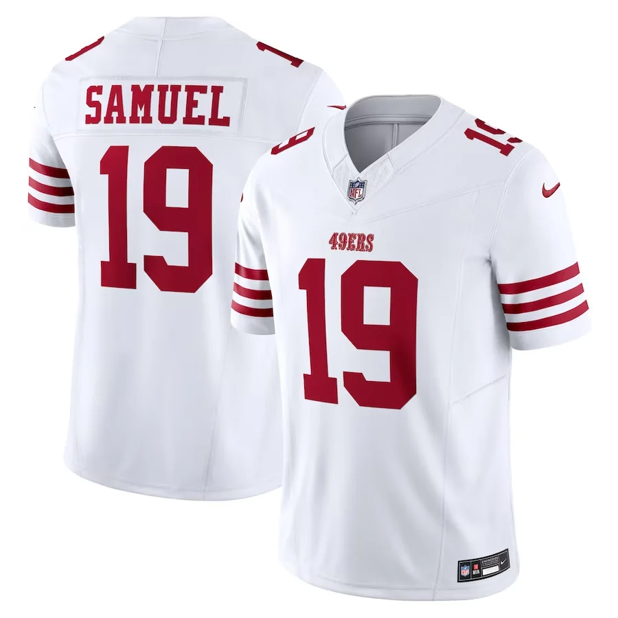 Deebo Samuel Jersey, White Men's, Vapor F.U.S.E. Limited Jersey -