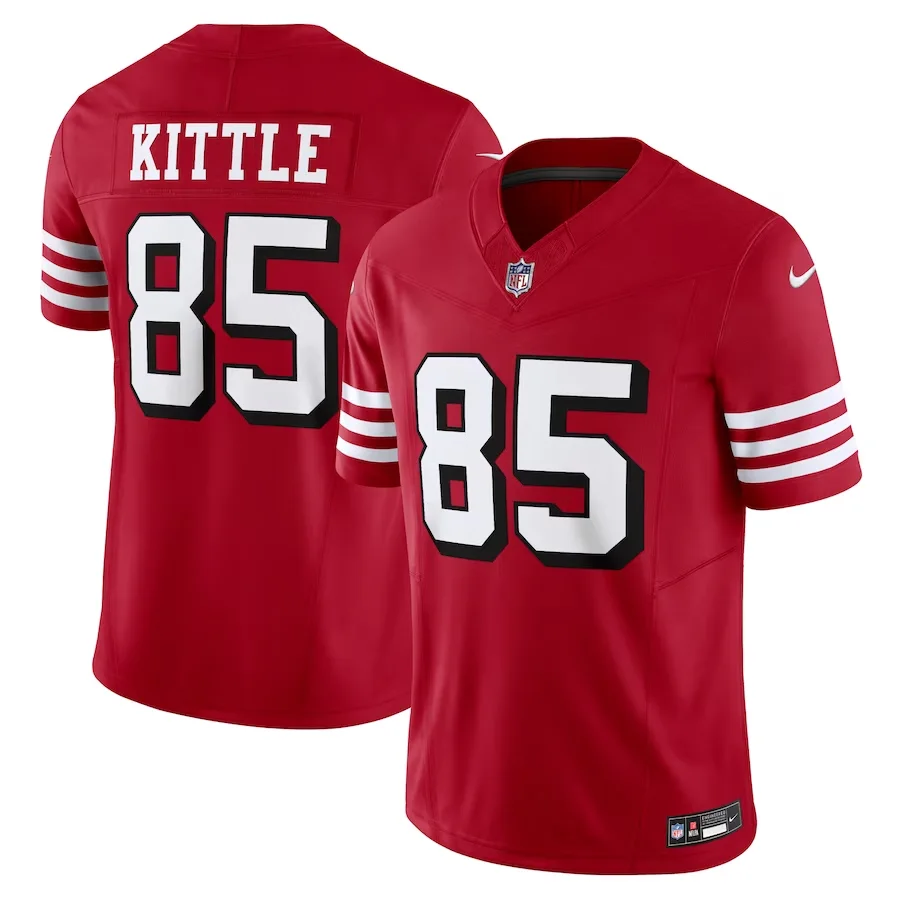 George Kittle Jersey, Scarlet Men's, Alternate Vapor F.U.S.E. Limited Jersey -