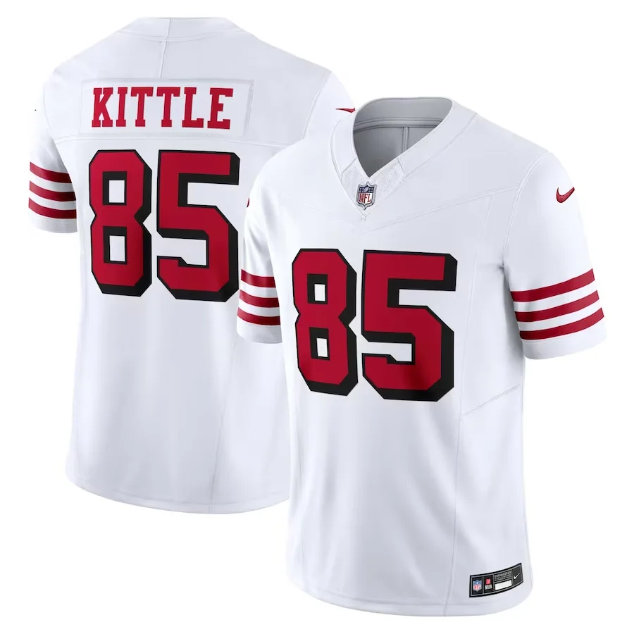 George Kittle Jersey, White Men's, Alternate Vapor F.U.S.E. Limited Jersey -
