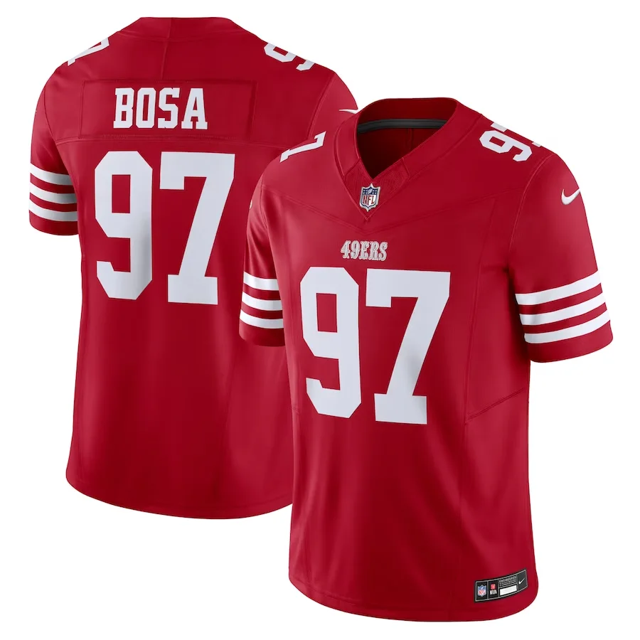Nick Bosa Jersey, Scarlet Men's, F.U.S.E. Limited Jersey -