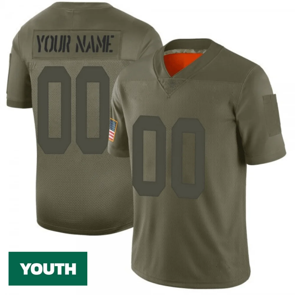 Youth's San Francisco 49ers Custom 2019 Salute to Service Jersey - Camo Limited -