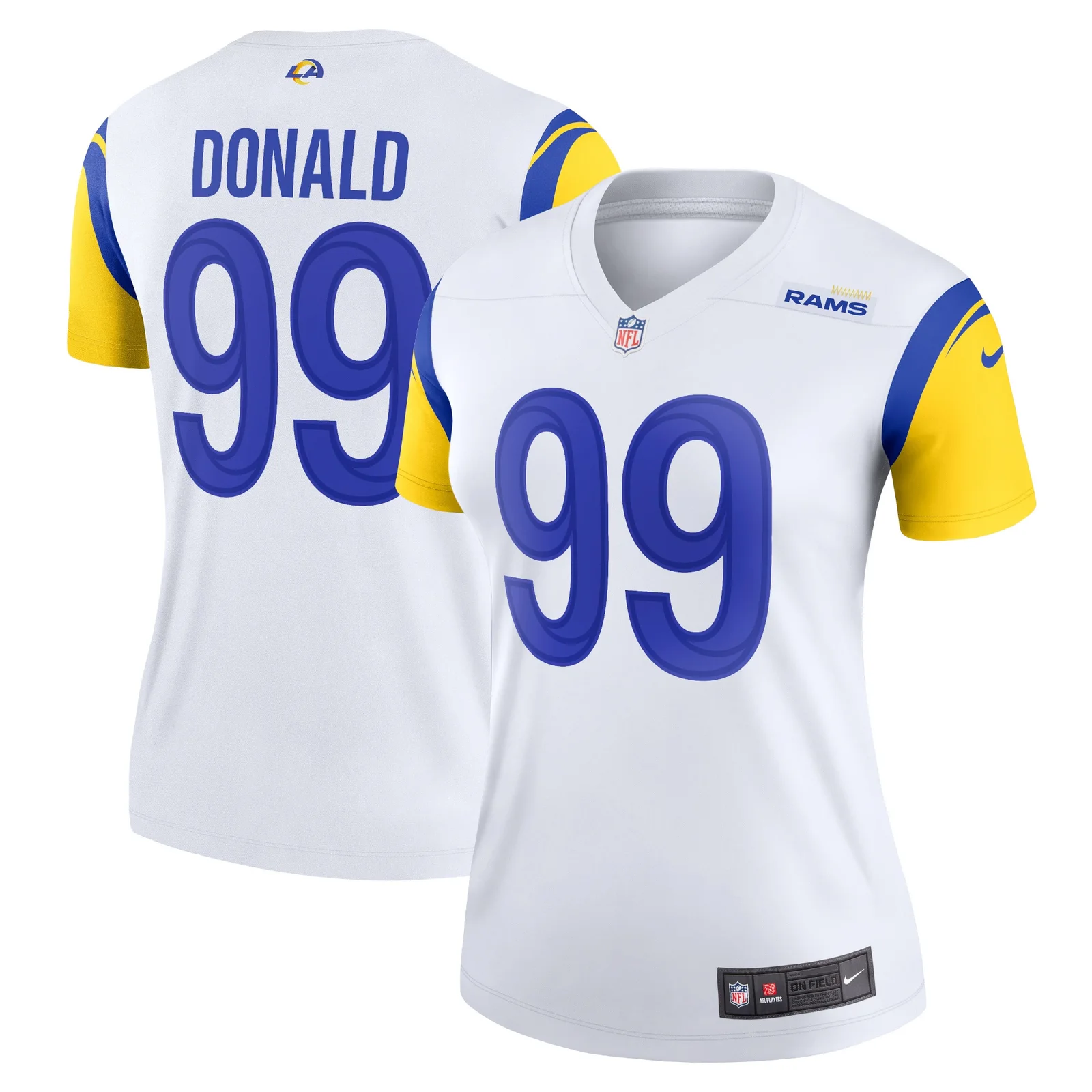 Aaron Donald Los Angeles Rams Woman's Legend Jersey - White -