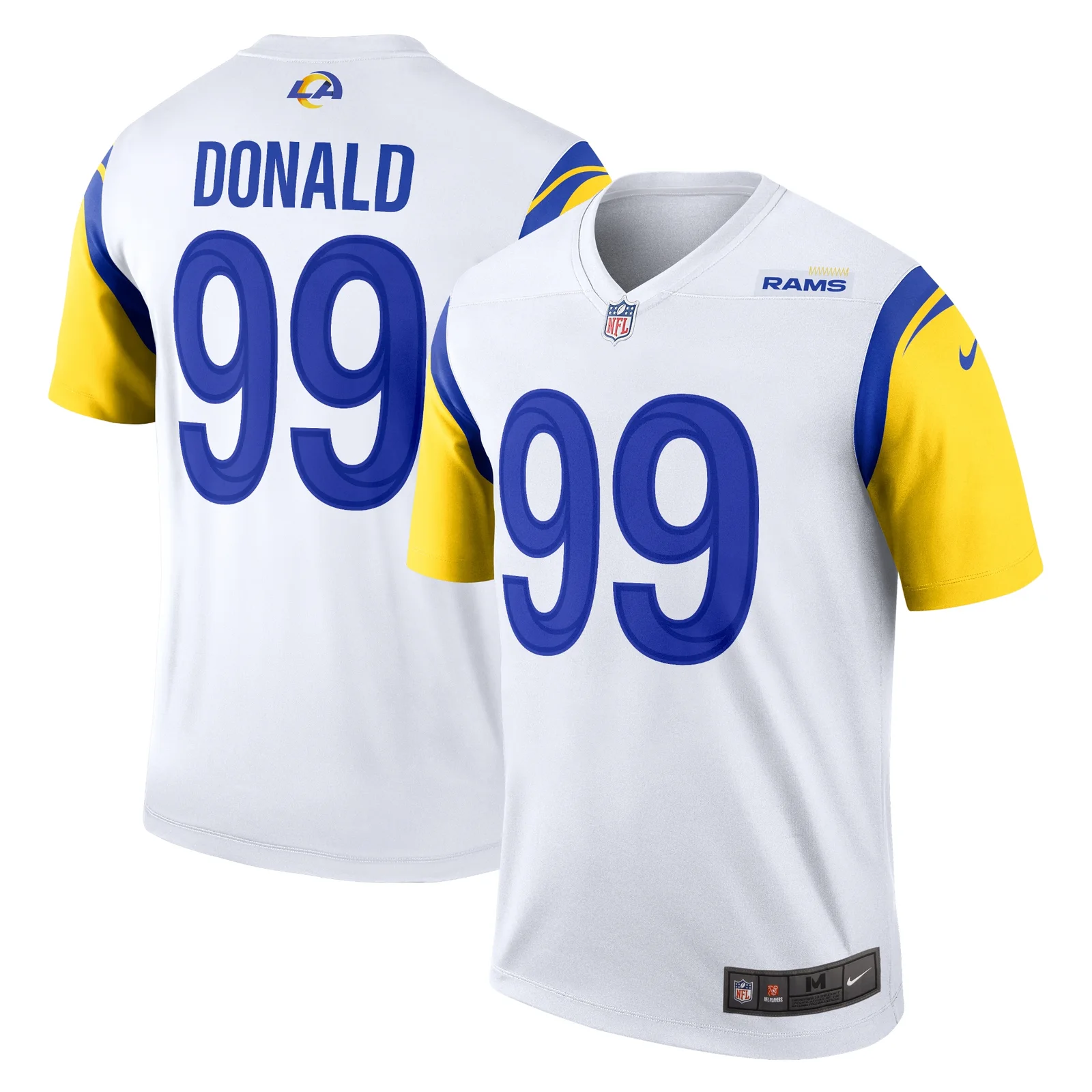 Men's Aaron Donald Los Angeles Rams Legend Jersey - White -
