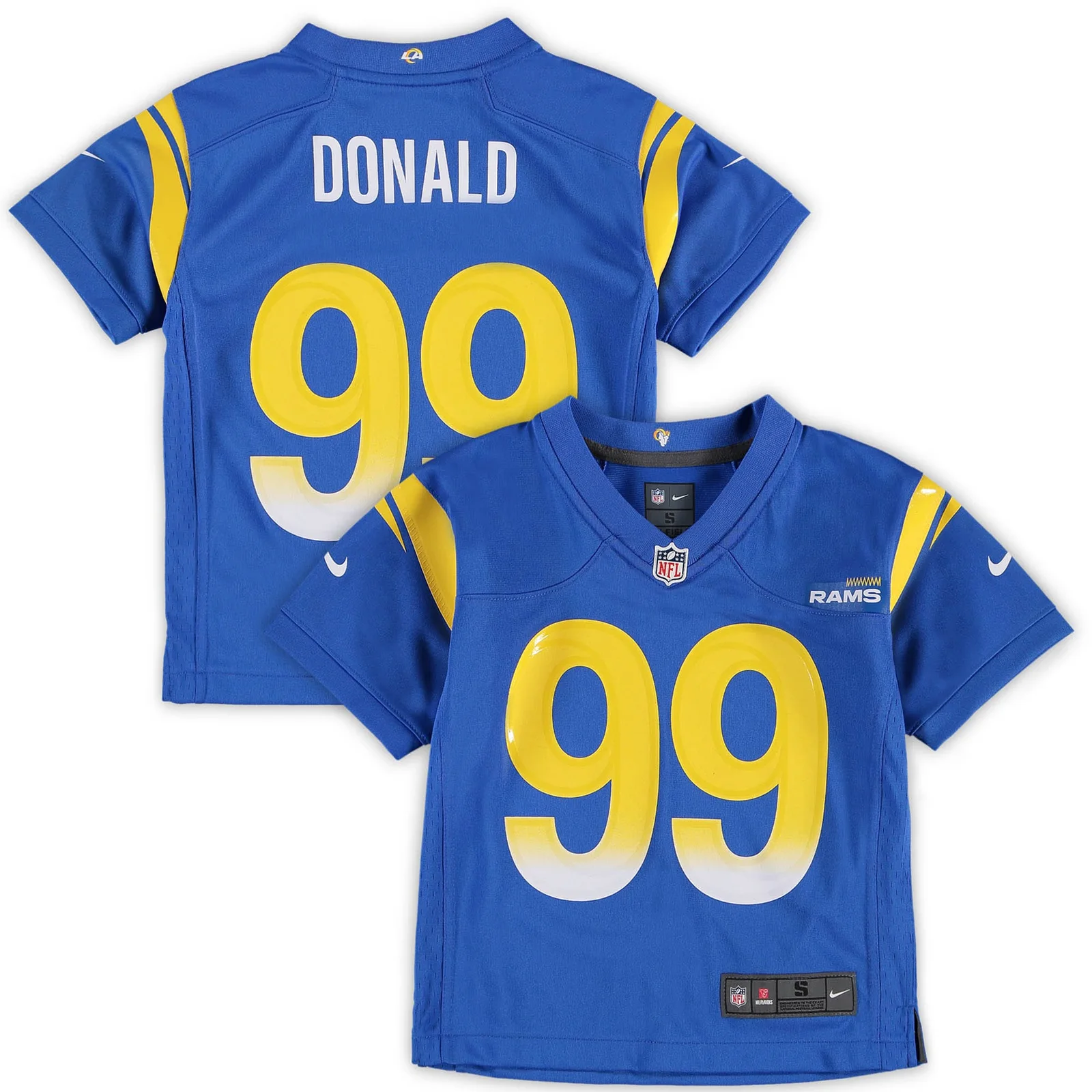 Men's Aaron Donald Los Angeles Rams Preschool Game Jersey - Royal -